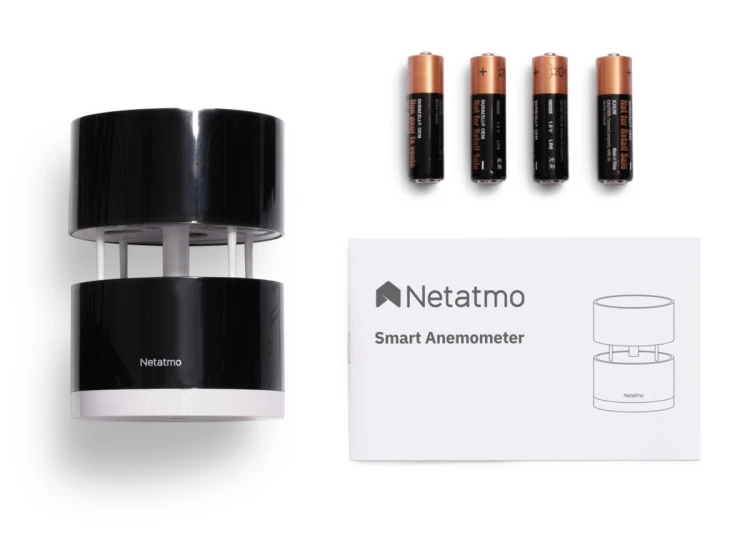 Netatmo Wind Gauge Czujnik środowiskowy dla inteligentnego domu Bezprzewodowy
