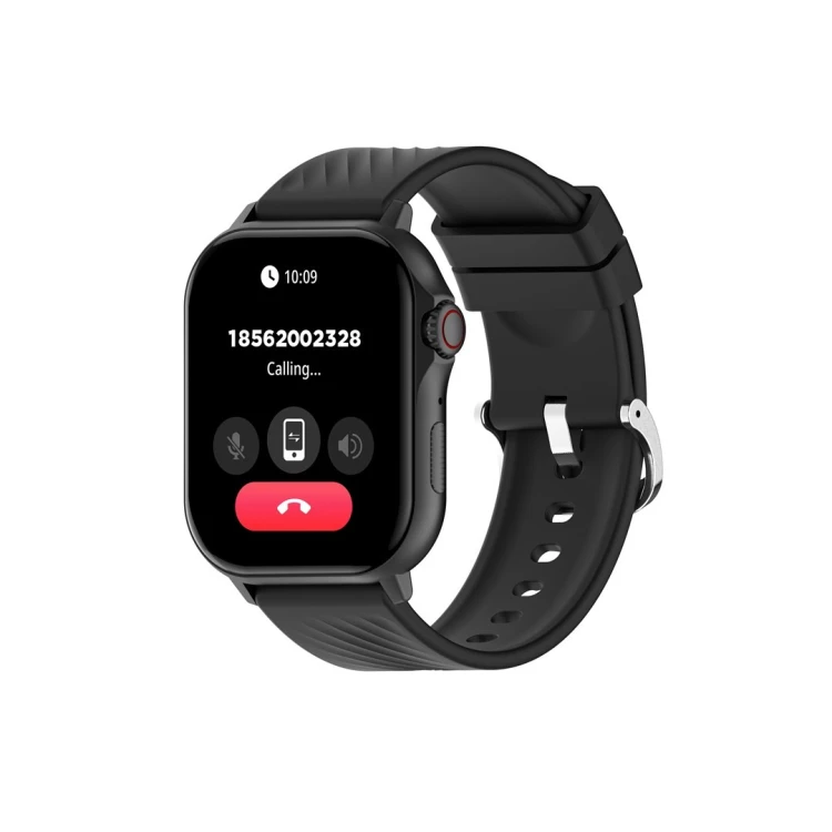Denver Smartwatch Schwarz 5,41 cm (2.13") AMOLED Cyfrowy Ekran dotykowy Czarny GPS