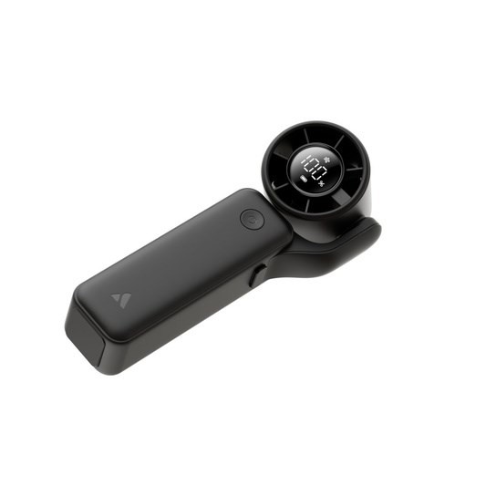 Aecooly Air Gimbal Przenośny wentylator ręczny, czarny