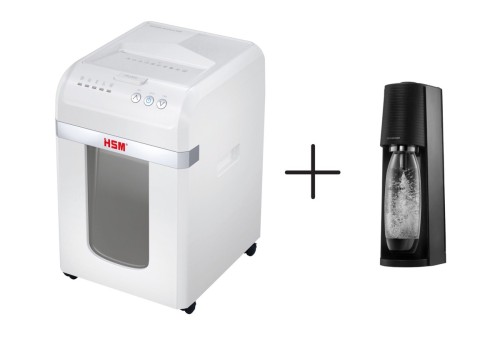HSM Shredstar Autofeed X300, 30L, P4, 4x12 mm      + dodajemy SodaStream saturator Terra Czarny+butelka 1L+CO2  za 1zł