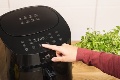 Eta Fritta Digi Podwójny 7,2 l Autonomiczny 1800 W Frytkownica na gorące powietrze Czarny