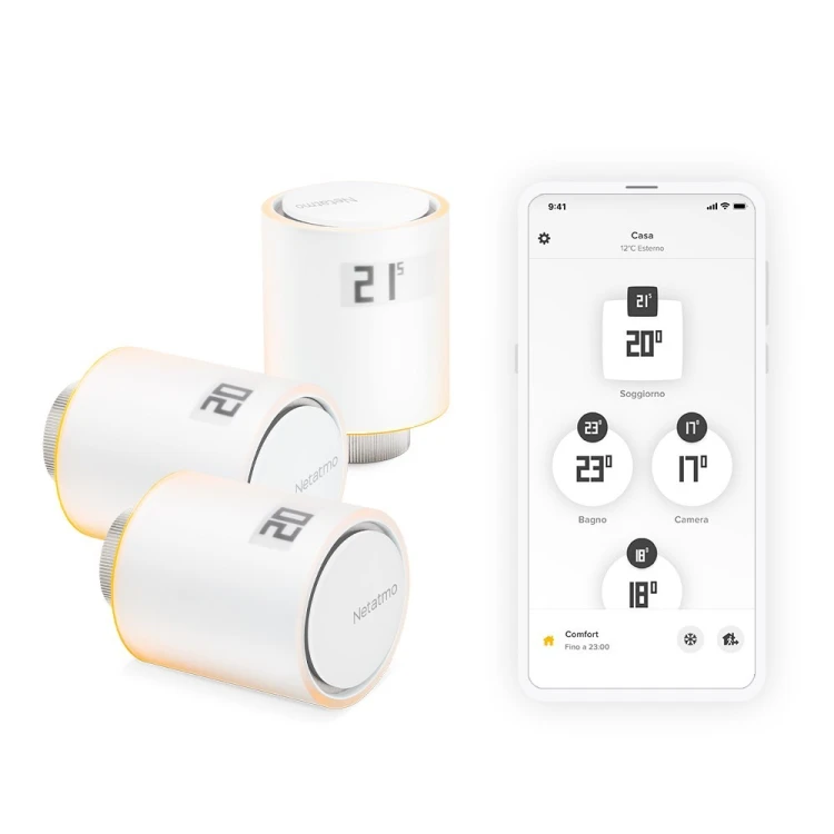 Netatmo Smart Radiator Valves - zawory grzejnikowe