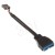 Kabel Akyga AK-CA-28 (IDC 10 pin F - IDE 20-pin M; 0,20m; kolor czarny)