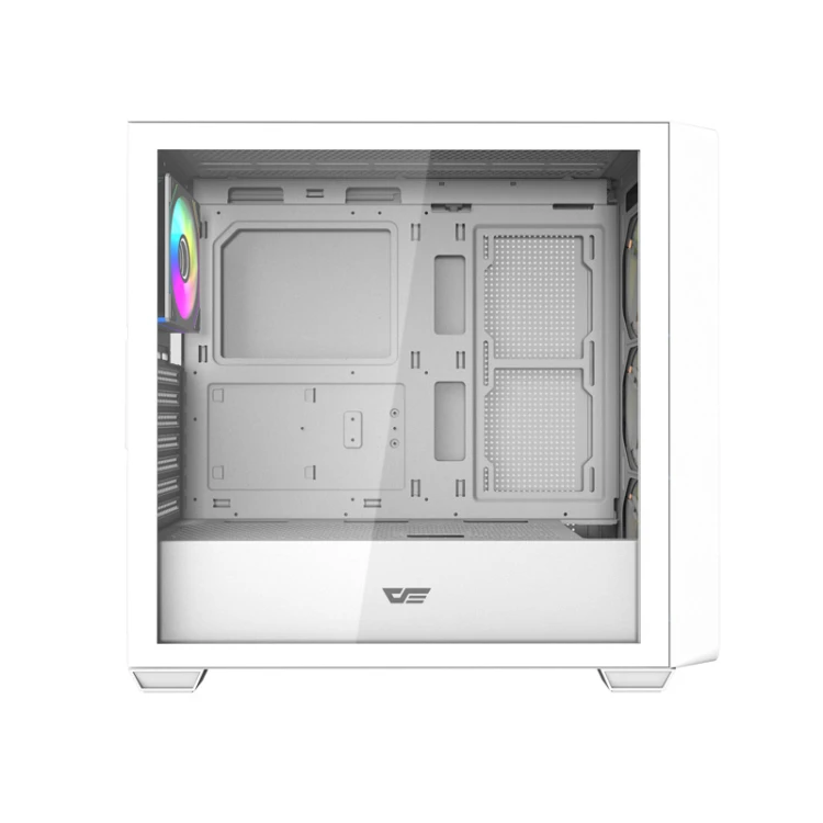 Obudowa komputerowa DARKFLASH DS900WD + 4 wentylatory (biała)