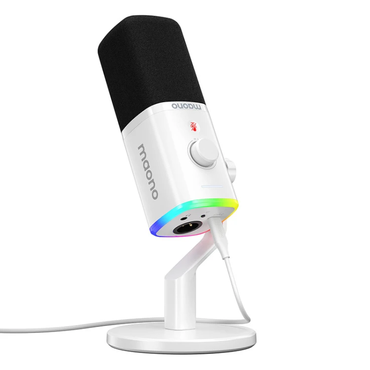 Mikrofon MAONO PD100X USB/XLR (biały)