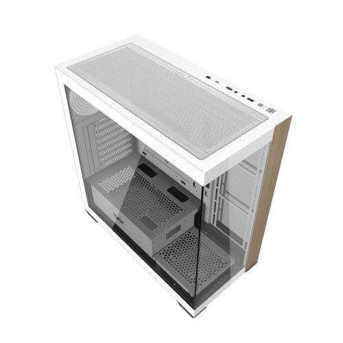 Obudowa komputerowa DARKFLASH DS900W bez wentylatorów (biała)