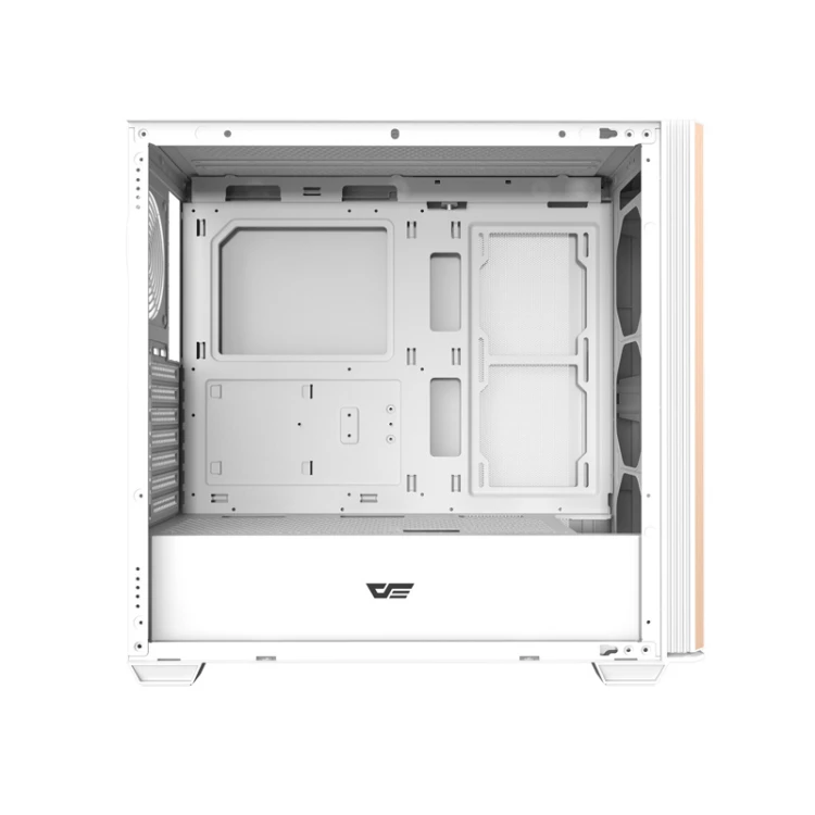 Obudowa komputerowa DARKFLASH DS900WS ATX bez wentylatorów (biała)