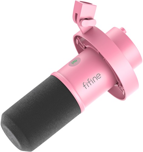Mikrofon dynamiczny Fifine K688P (różowy)