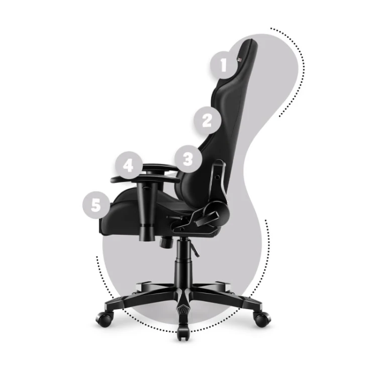 Fotel gamingowy dla dziecka Ranger 6.0 Black