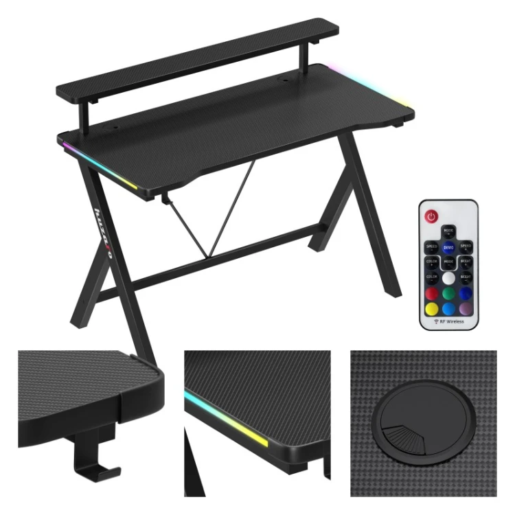 Biurko gamingowe Hero 1.9 RGB 120 cm
