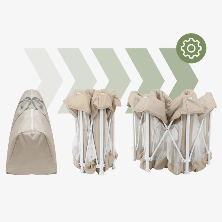 Kojec dla dziecka składany Cozy 30 Beige