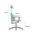 Fotel gamingowy welurowy Force 2.7 Green