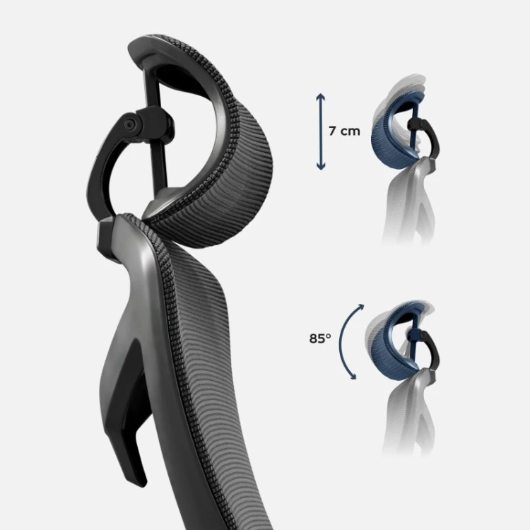 Ergonomiczny fotel biurowy Manager 2.6 Black