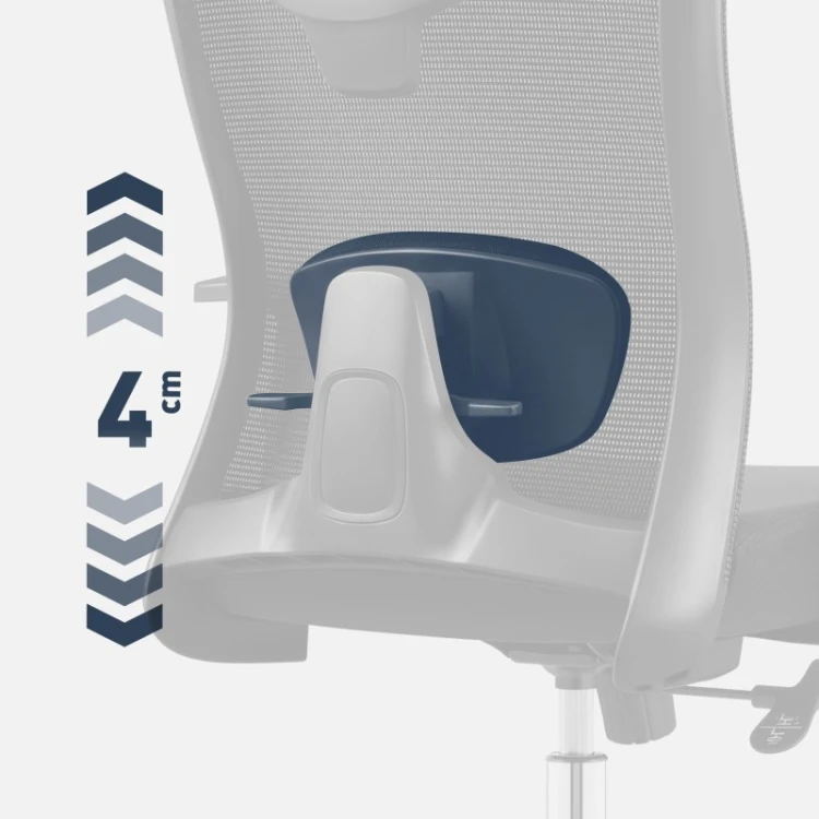 Ergonomiczny fotel biurowy Manager 2.6 Black