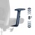 Ergonomiczny fotel biurowy Manager 2.6 Black