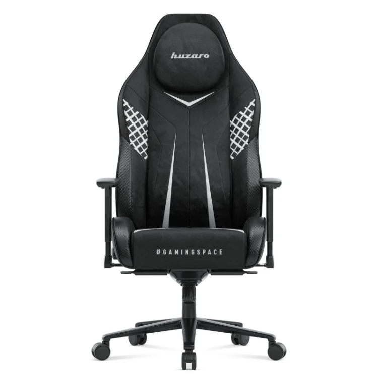 Fotel gamingowy zamszowy Force 8.3 Carbon Black