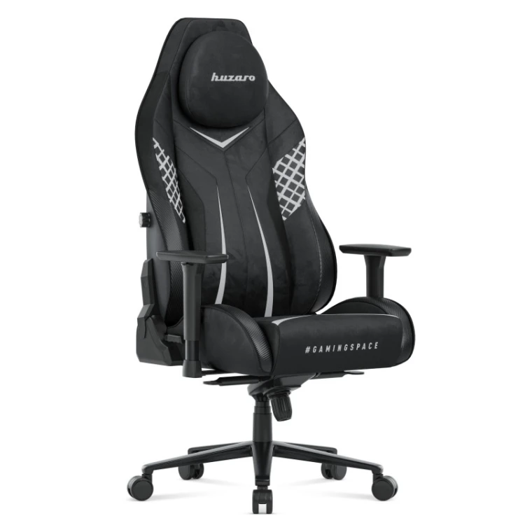 Fotel gamingowy zamszowy Force 8.3 Carbon Black