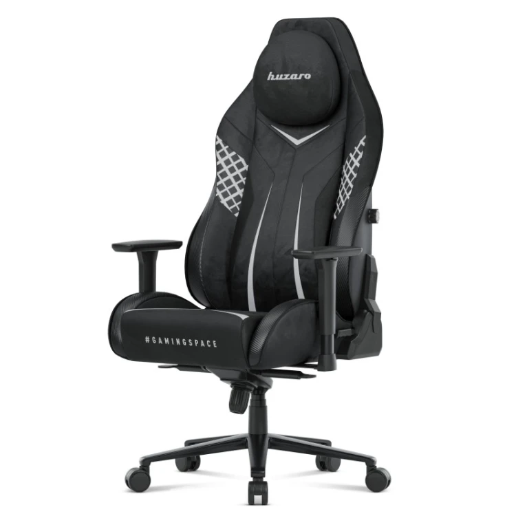 Fotel gamingowy zamszowy Force 8.3 Carbon Black