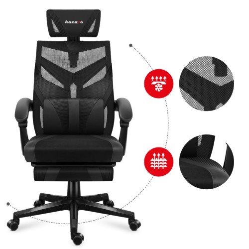 Fotel gamingowy Combat 5.0 Black