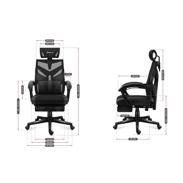 Fotel gamingowy Combat 5.0 Black