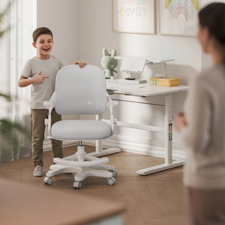 Fotel do biurka dla dziecka Junior 4.3 Grey