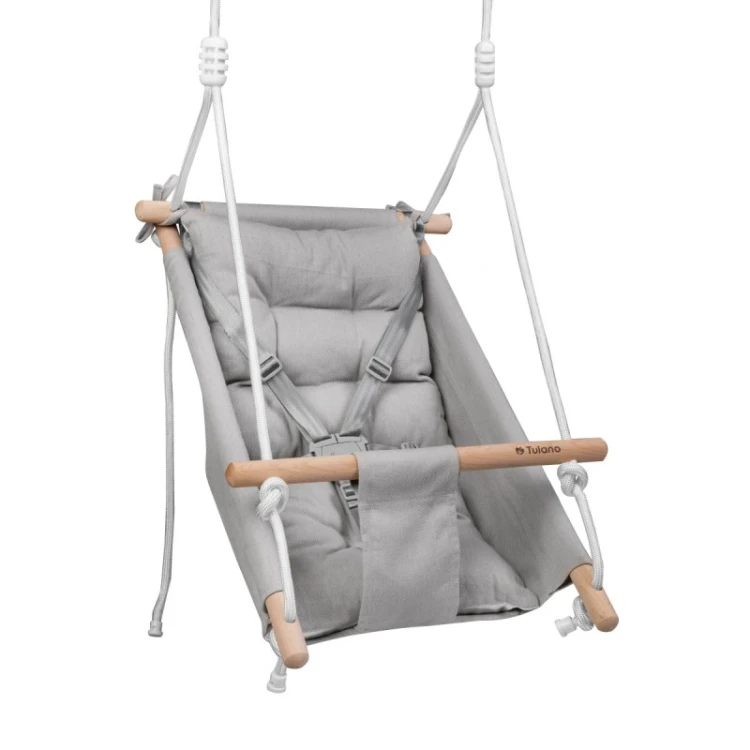 Huśtawka/leżaczek Hop 40 Grey-White