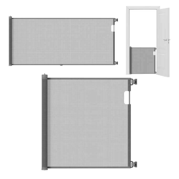 Bramka rozwijana Guardian 1.8 Grey 180 cm