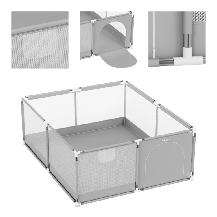 Kojec dziecięcy Cozy 25 Grey