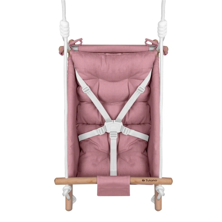 Huśtawka/leżaczek Hop 40 Pink-Grey