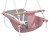 Huśtawka/leżaczek Hop 40 Pink-Grey