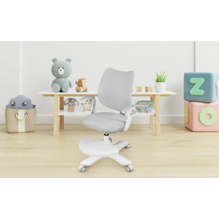 Fotel obrotowy dla dziecka Junior 4.6 Grey