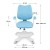 Fotel obrotowy dla dziecka Junior 4.6 Blue
