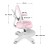 Fotel obrotowy dla dziecka Junior 4.6 Pink