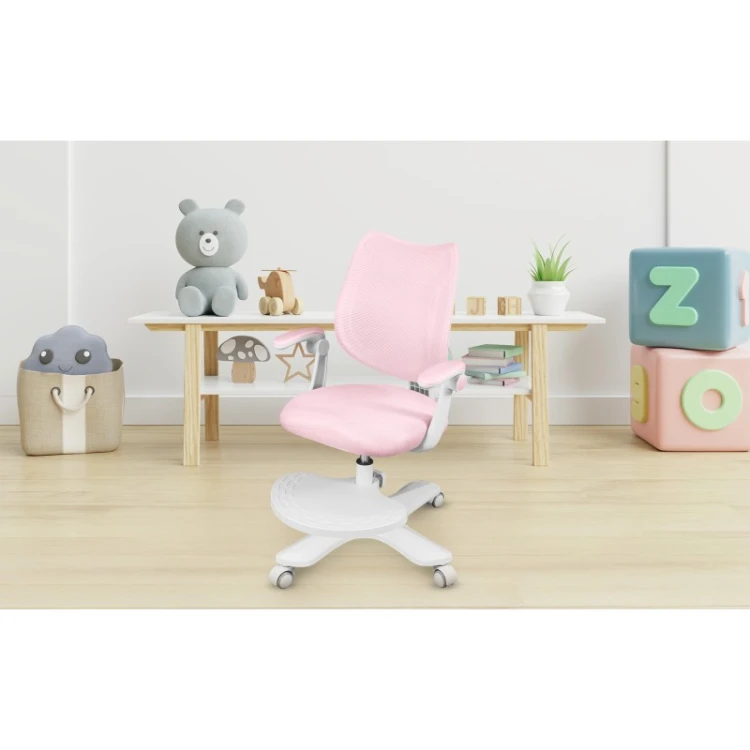 Fotel obrotowy dla dziecka Junior 4.6 Pink