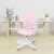 Fotel obrotowy dla dziecka Junior 4.6 Pink