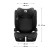 Fotelik samochodowy Zooma 25 Black