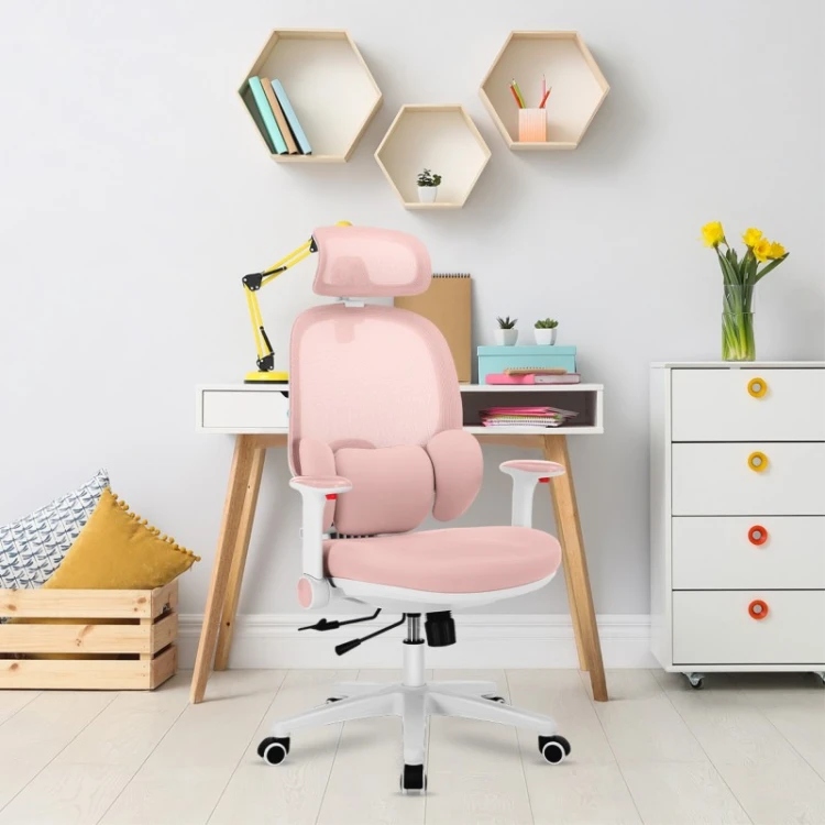 Fotel obrotowy dla dziecka Junior 6.3 Pink
