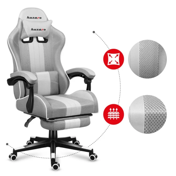 Fotel gamingowy Force 4.7 White Mesh