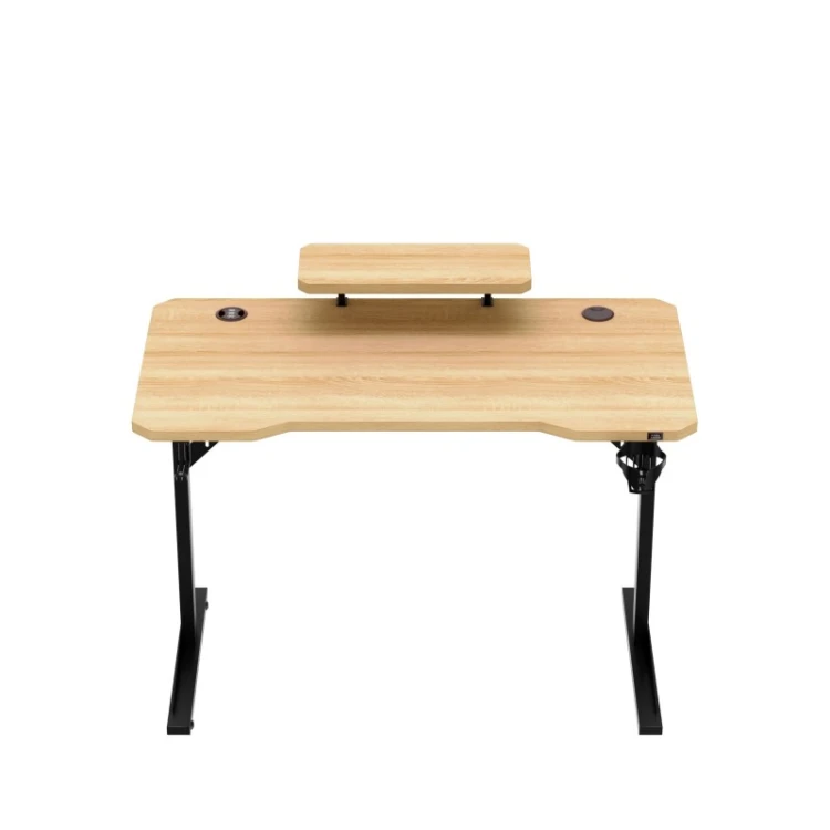 Biurko komputerowe z półką Leader 5.1 Oak 115 cm