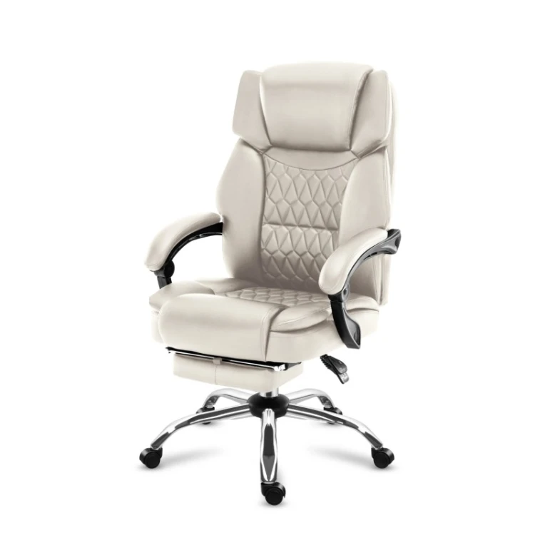 Fotel biurowy z masażem Boss 6.0 Beige