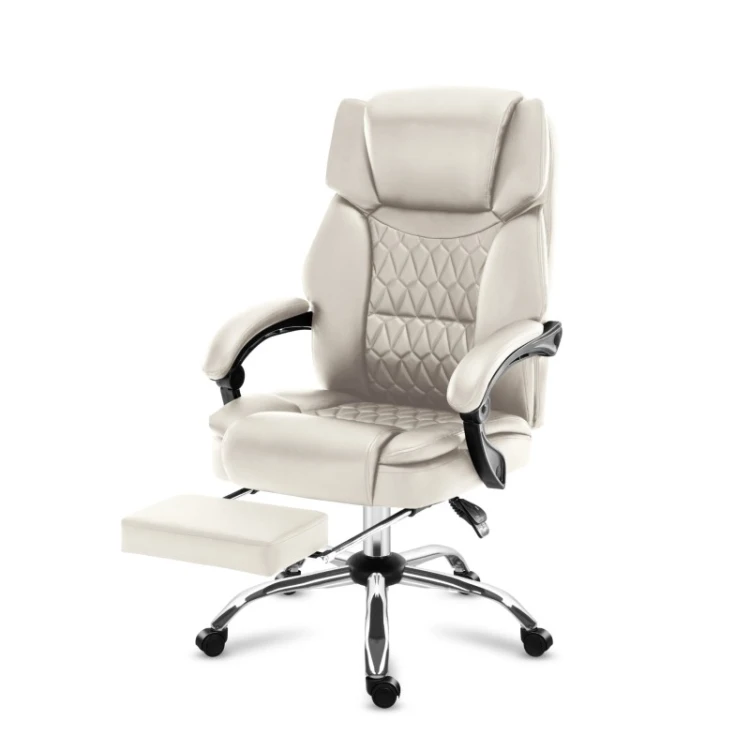 Fotel biurowy z masażem Boss 6.0 Beige
