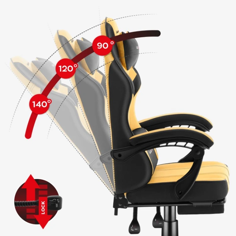 Fotel gamingowy Force 3.7 Yellow