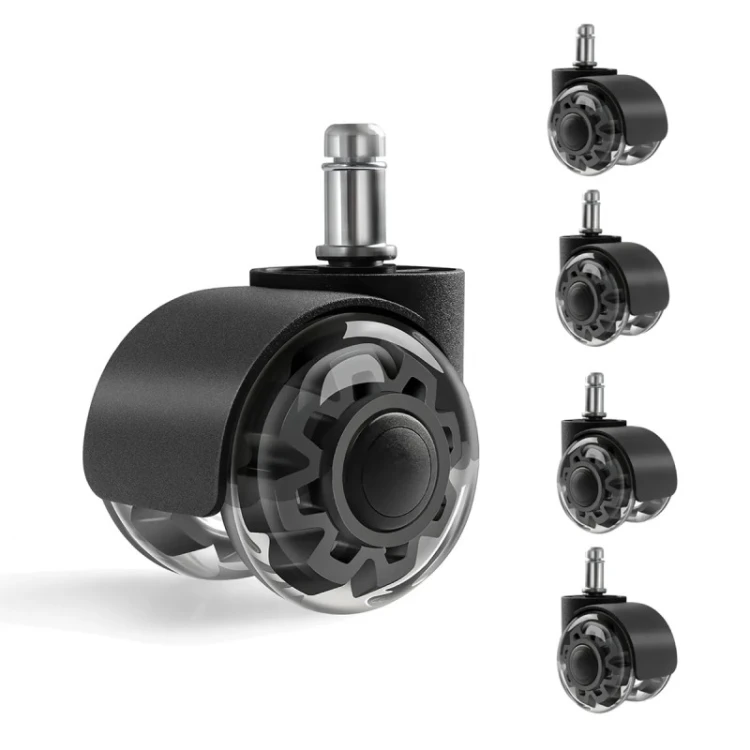 Kółka do fotela Wheels 3.0 Black