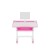 Biurko dziecięce regulowane Study 3.0 Pink 66 cm