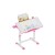 Biurko dziecięce regulowane Study 3.0 Pink 66 cm