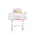 Biurko dziecięce regulowane Study 3.0 Pink 66 cm