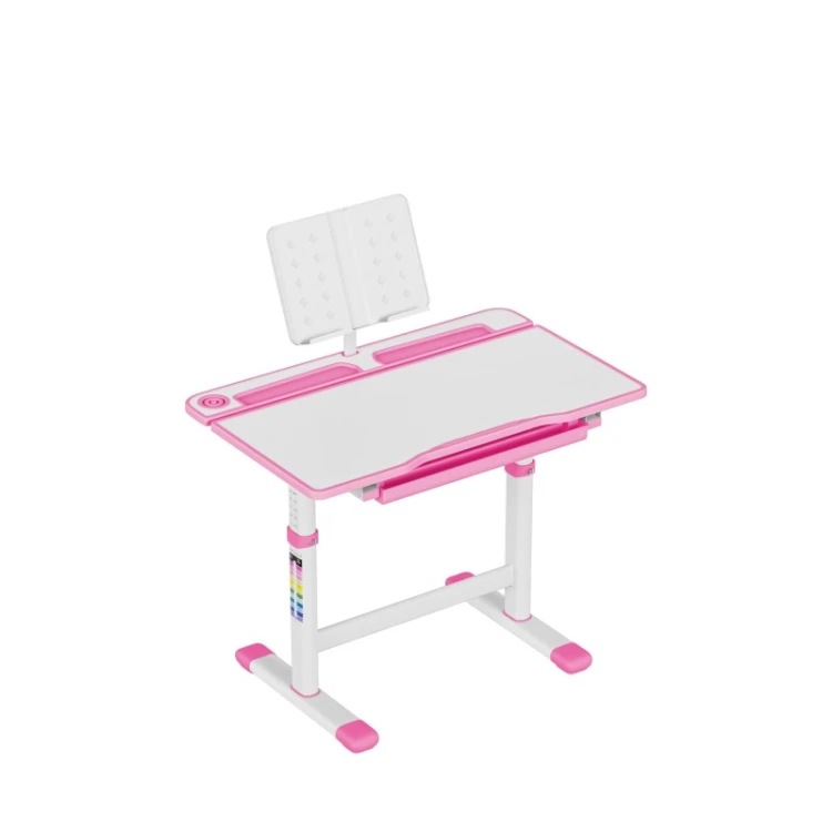 Biurko dziecięce regulowane Study 3.0 Pink 66 cm