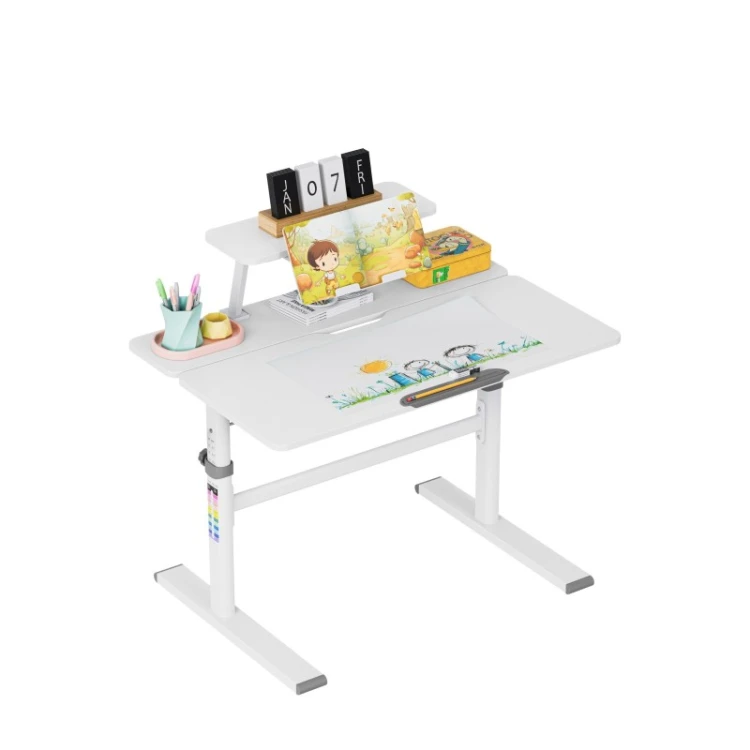 Biurko dziecięce regulowane Study 3.7 Grey 90 cm