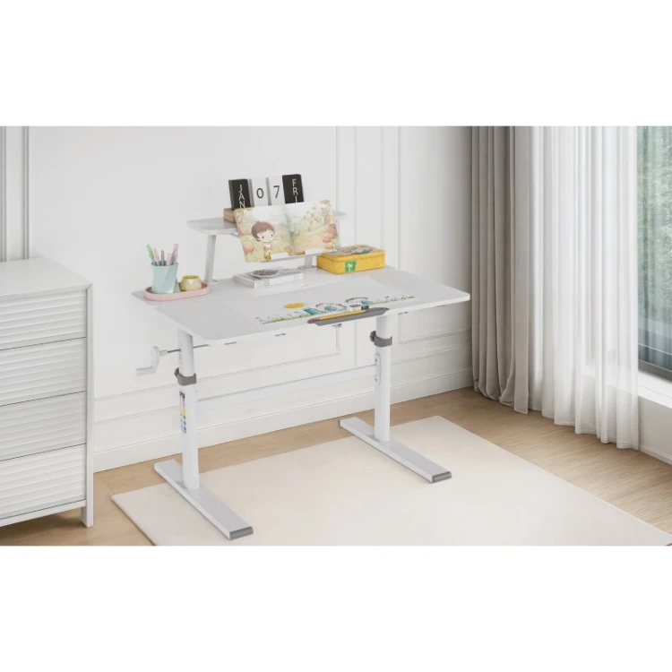Biurko dziecięce regulowane Study 3.7 Grey 90 cm