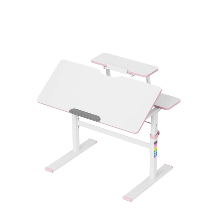 Biurko dziecięce regulowane Study 3.7 Pink 90 cm